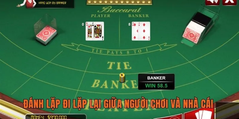 Đánh lặp đi lặp lại giữa người chơi và nhà cái