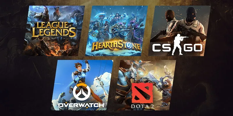 Các tựa game đẳng cấp esports trên kubet