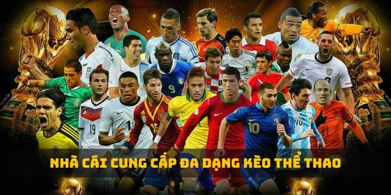 Nhà cái cung cấp đa dạng kèo thể thao 